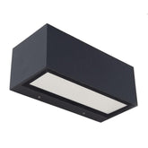 Lutec Gemini LED Up & Down Wall Light IP54 - 8.5X22X10cm